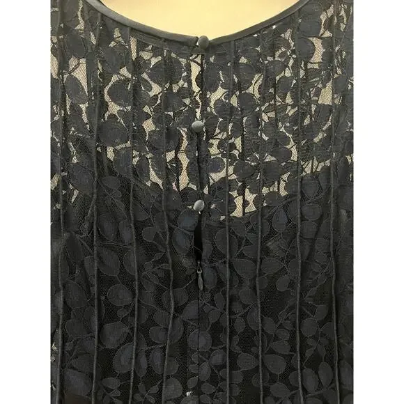 knee length dresses for ladies 3/4 Sleeve Lace and Tulle Fit And Flare Dress